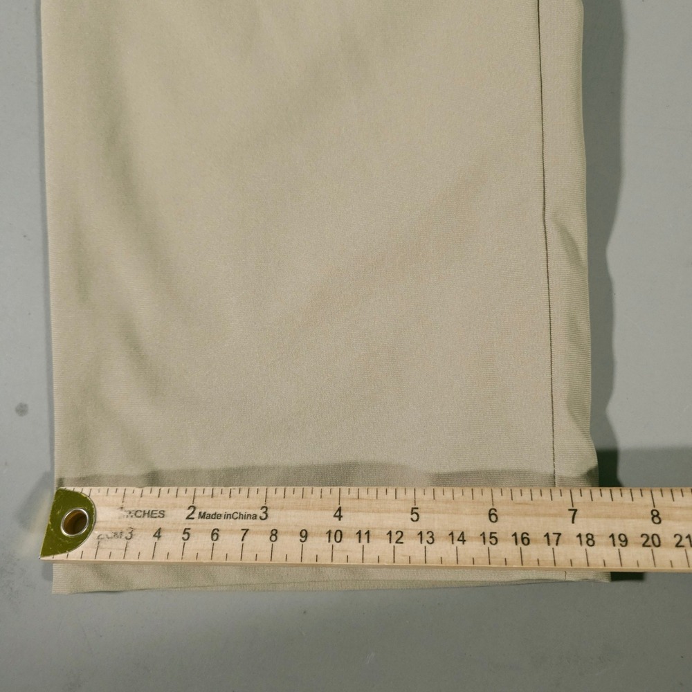 Lululemon Commission Pant Men 36 Tan Khaki Classic Fit Warpstreme Chino Trousers - Picture 6 of 8
